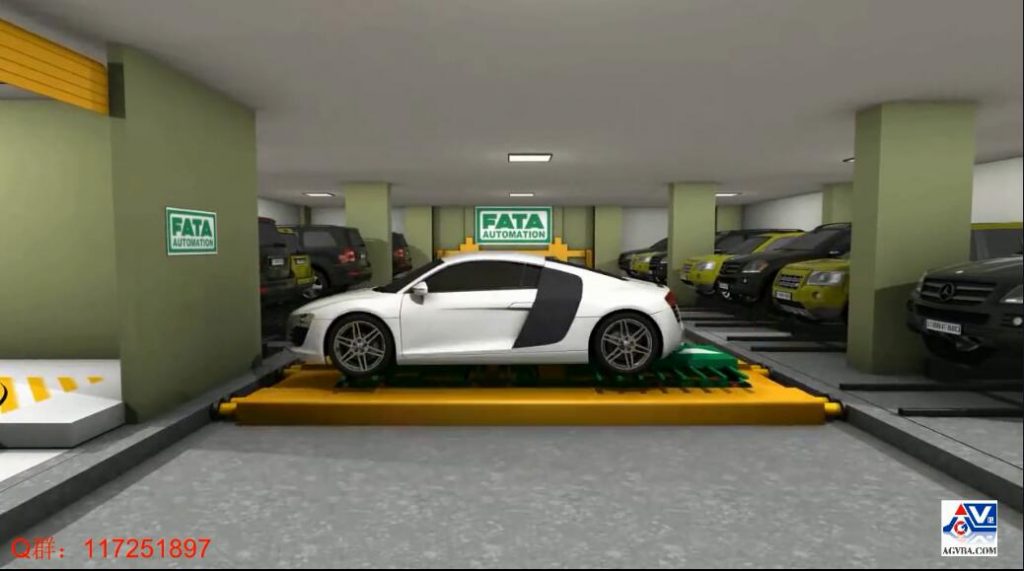 FATA自动泊车系统 - 1个停车场，5个系统