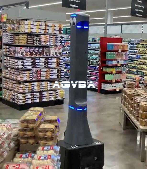 超市服务的机器人